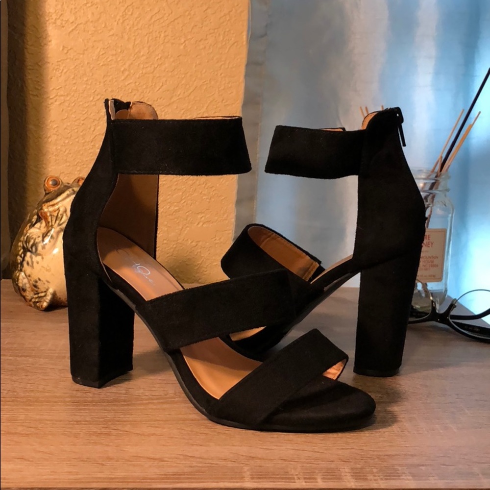 Black heels
